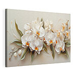 Cuadros Orquídeas con elegantes flores de color marfil