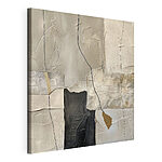 Cuadros Abstracto con textura en tonos beige