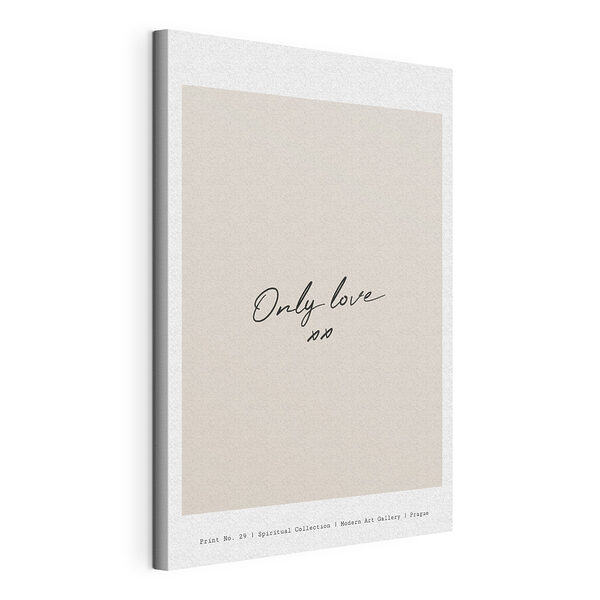 Cuadros Texto de la obra de arte: «Solo amor xx» (SKU: s37924) Cuadros Cuadros Texto de la obra de arte: «Solo amor xx» (SKU: s37924)