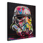 Cuadros Casco de soldado de asalto de colores
