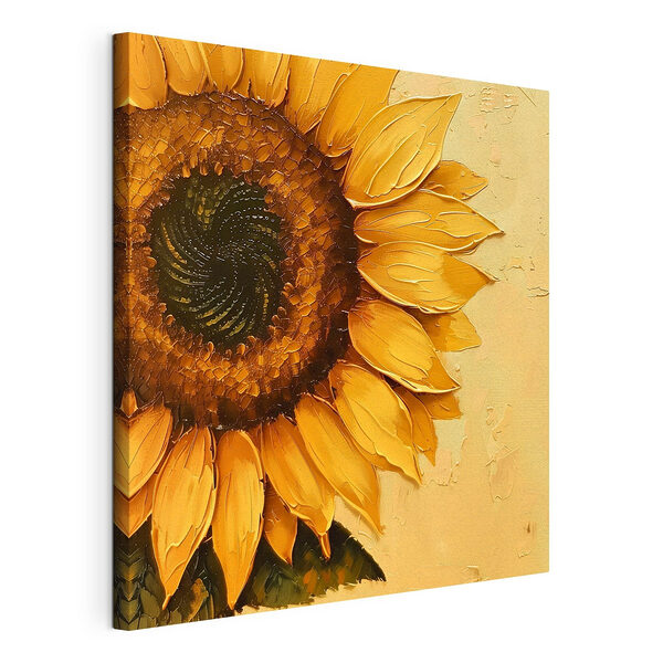 Cuadro de un girasol Cuadros Cuadro de un girasol