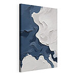 Cuadros Pintura azul y blanca