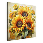 Cuadros Ramo de girasoles amarillos