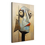 Cuadros Pintura de un rostro