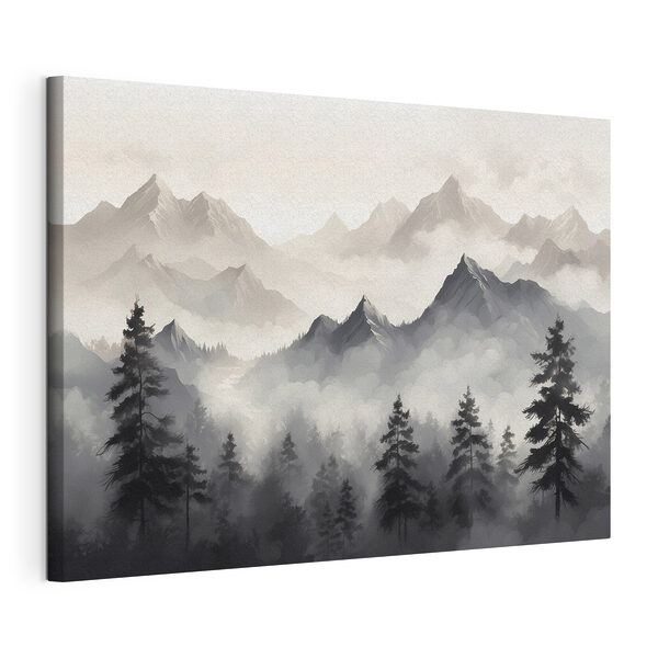 Cuadros Paisaje de montañas y árboles (SKU: s40866) Cuadros Cuadros Paisaje de montañas y árboles (SKU: s40866)