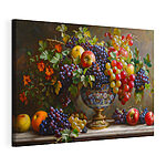 Cuadros Fruta de colores vivos que desborda del cuenco