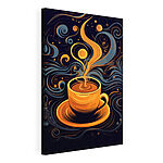 Cuadros Taza de café con humo