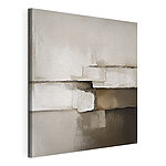 Cuadros Capas abstractas en tonos suaves