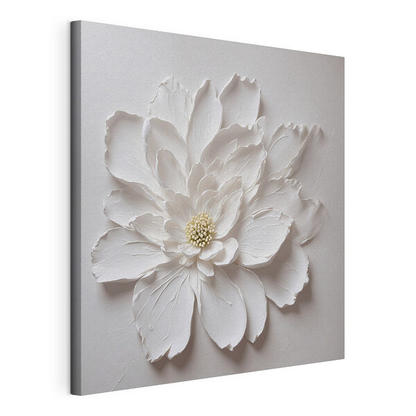 Flor blanca hecha de papel Cuadros Flor blanca hecha de papel