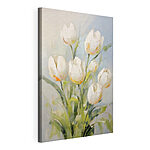 Cuadros Cuadro de tulipanes blancos