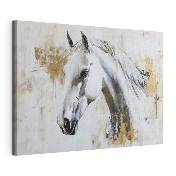 Cuadros Cuadro de un caballo blanco