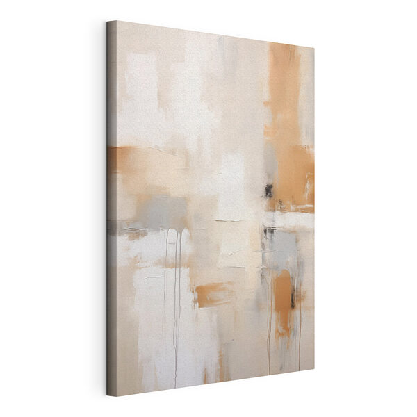Pintura en tonos blancos y marrones Cuadros Pintura en tonos blancos y marrones