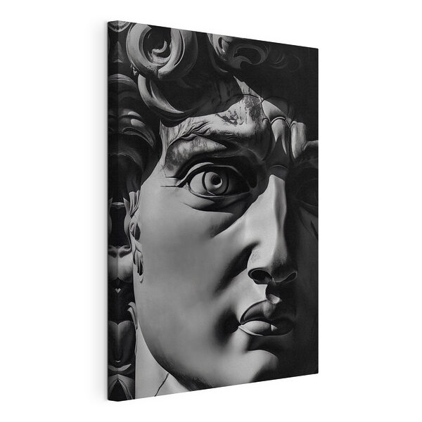 Cuadros Estatua del rostro de un hombre