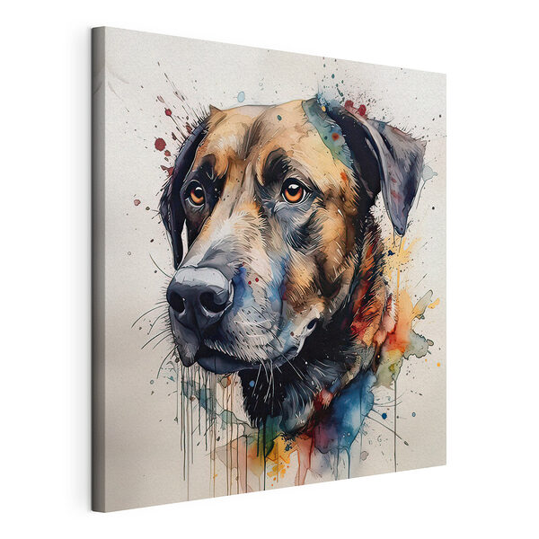 Cuadro de un perro Cuadros Cuadro de un perro