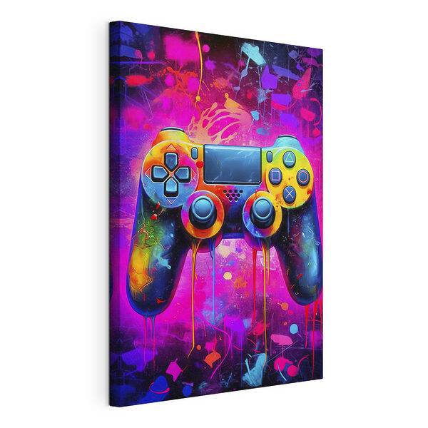 Cuadros Mando de videojuegos de colores
