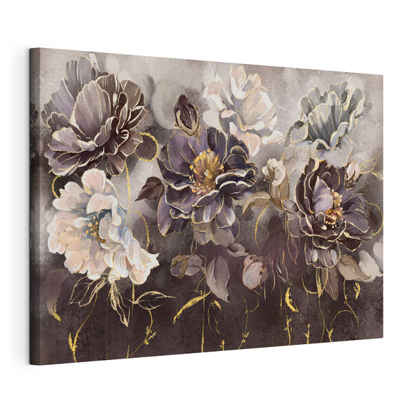 Cuadros Elegantes flores en tonos suaves