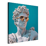 Cuadros Estatua de un hombre con gafas de sol