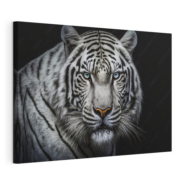 Tigre blanco de ojos azules Cuadros Tigre blanco de ojos azules