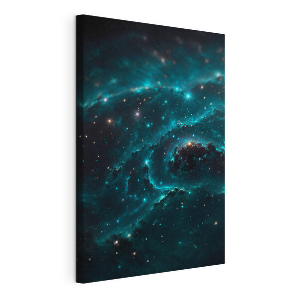 Galaxia en el espacio con estrellas Cuadros Galaxia en el espacio con estrellas