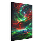 Cuadros Nubes de colores y estrellas en el cielo