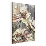 Cuadros Elegante pintura floral en tonos neutros