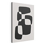 Cuadros Imagen en blanco y negro de cuadrados