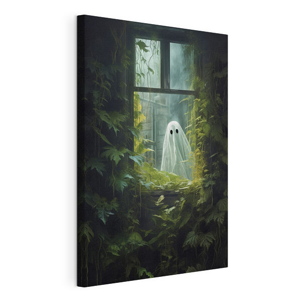 Cuadros Un fantasma en una ventana