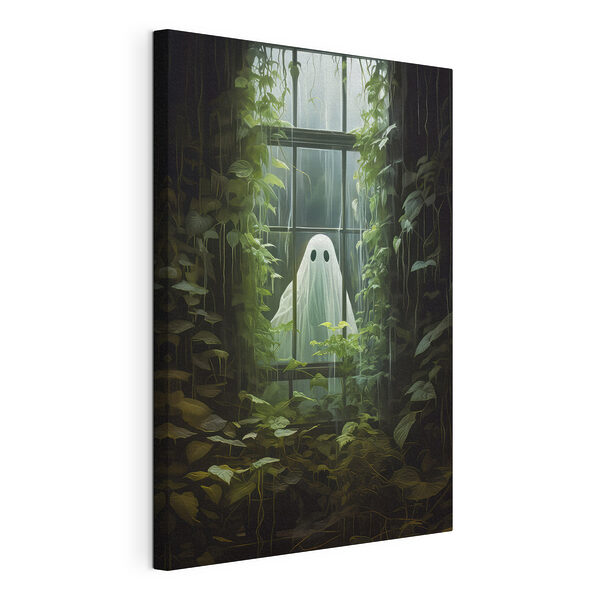Cuadros Un fantasma en una ventana