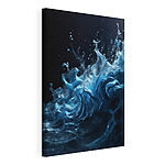 Cuadros Líquido azul en el agua