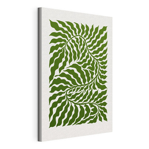 Diseño en verde y blanco Cuadros Diseño en verde y blanco