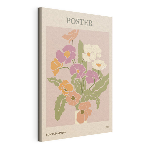 Elegancia floral vintage, Colección Botánica Cuadros Elegancia floral vintage, Colección Botánica