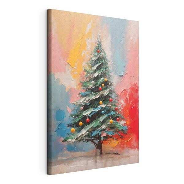Cuadro de un árbol de Navidad Cuadros Cuadro de un árbol de Navidad