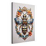 Cuadros Abeja rodeada de flores