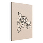 Cuadros Dibujo de una rosa