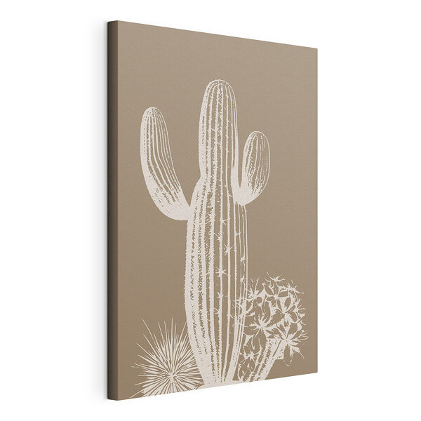 Cactus con espinas y flores Cuadros Cactus con espinas y flores
