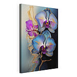 Cuadros Orquídeas de colores vivos con un detalle impresionante