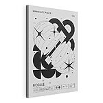 Cuadros Imagen en blanco y negro de una estrella