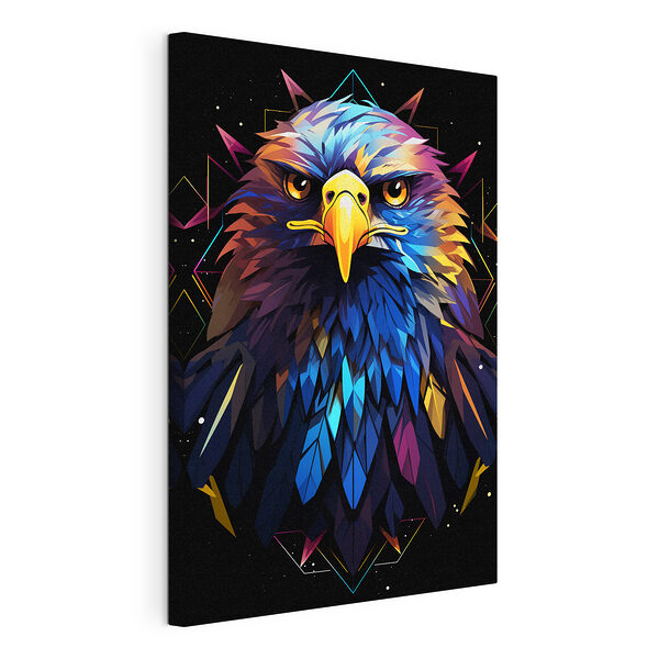 Águila llena de vida con una mirada penetrante Cuadros Águila llena de vida con una mirada penetrante