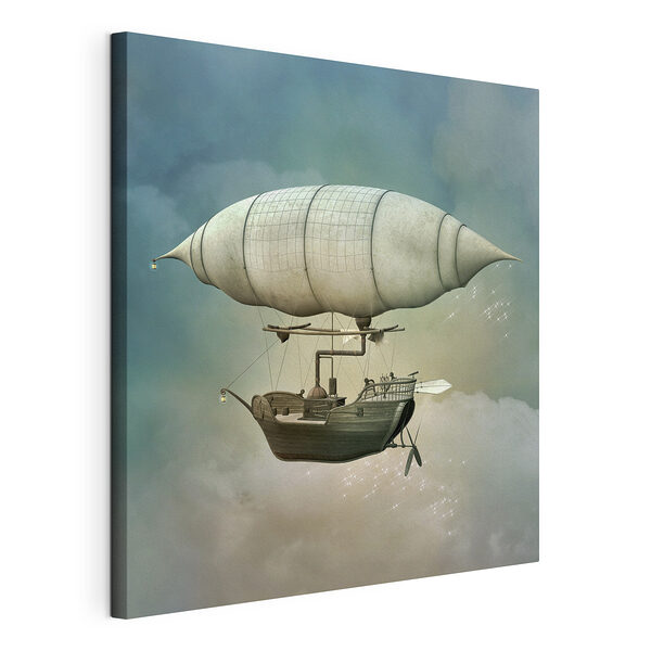 Cuadros Un viaje de ensueño en dirigible por el cielo (SKU: s36706) Cuadros Cuadros Un viaje de ensueño en dirigible por el cielo (SKU: s36706)