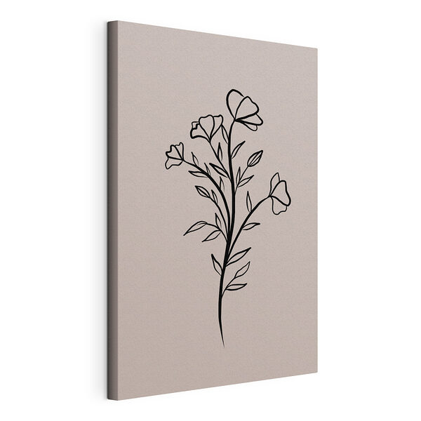 Cuadros Dibujo de una flor