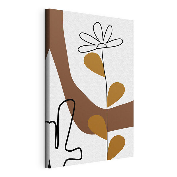 Dibujo de una flor Cuadros Dibujo de una flor