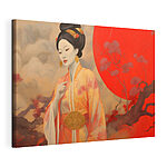 Cuadros Mujer con kimono