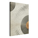 Cuadros Diseño abstracto en metal y madera