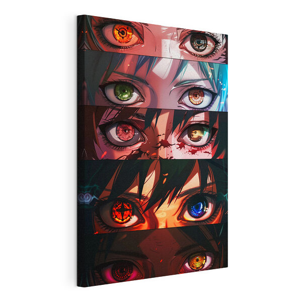 Los expresivos ojos del anime reflejan las emociones Cuadros Los expresivos ojos del anime reflejan las emociones