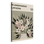 Cuadros Ilustración de flores de estilo vintage de Atenas