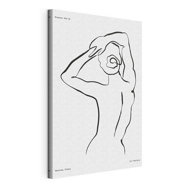 Dibujo de una mujer Cuadros Dibujo de una mujer