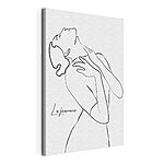 Cuadros Dibujo de una mujer