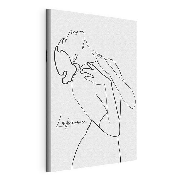 Cuadros Dibujo de una mujer