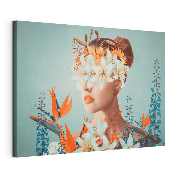 Cuadros El arte floral se funde con la elegancia