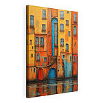 Cuadros Pintura de una puerta